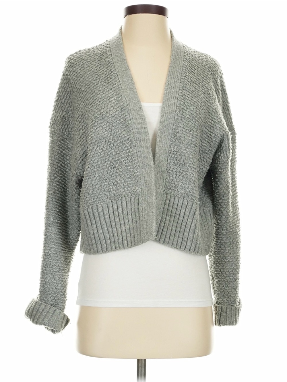 A&F Loop Stitch Non-Closure Cardigan